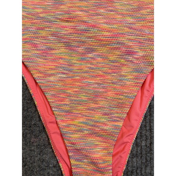 American Eagle Outfitters Aerie SMALL High Cut Cheeky Bikini Bottom Colorful NEW - Picture 2 of 7